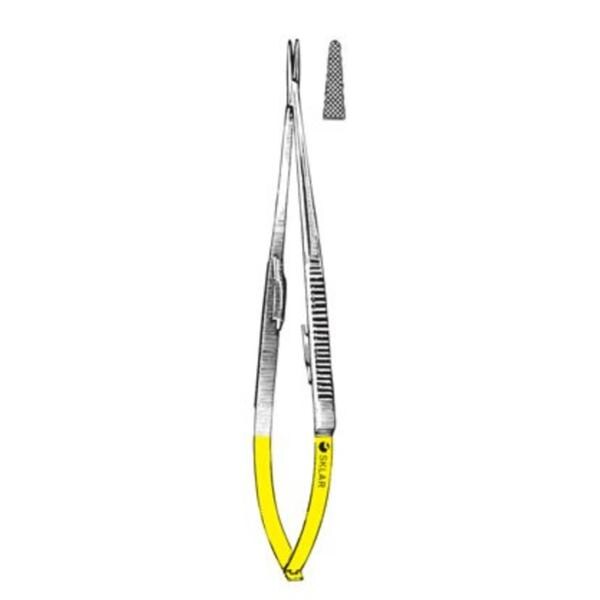Jacobson Needle Holder 8-1/2" Stainless Steel/Tungsten Carbide Ea