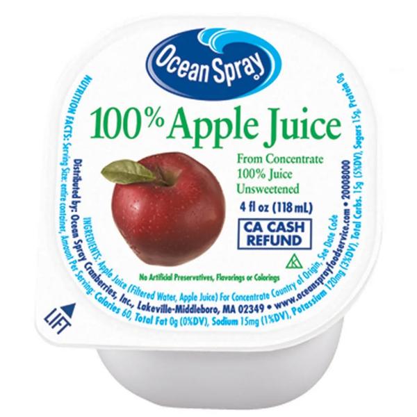 Ocean Spray Apple Juice 48/Case
