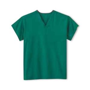 Patient Top 29-31" Chest Forest Green Pediatric Large Disposable 50/Ca