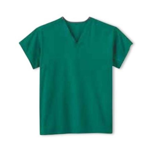 Patient Top 29-31" Chest Forest Green Pediatric Large Disposable 50/Ca