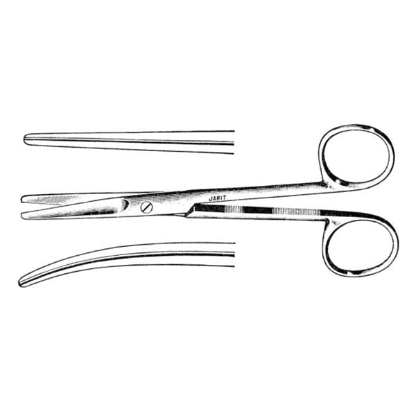 SuperCut Scissor Curved 6-3/4" Stainless Steel Reusable Ea