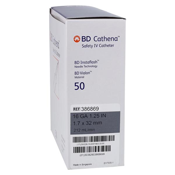 Cathena Catheter Access Device Shielded 16 Gauge 1.25" Gray 50/Bx