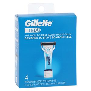 Gillette Razor 4/Package, 4 PK/CA