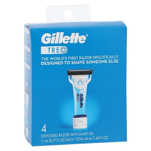 Gillette Razor 4/Package, 4 PK/CA