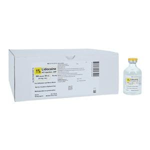 Lidocaine HCl Injection 1% MDV 50mL 25/Package