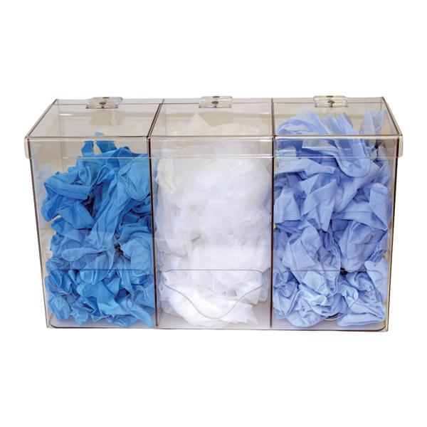 Clearform Acrylic Dispenser Triple