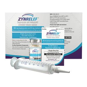 Zynrelef Extended-Release Injection 200mg/6mg SDV 7mL Each