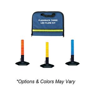 Flashback Three Flare Kit LED Red 4/Pk