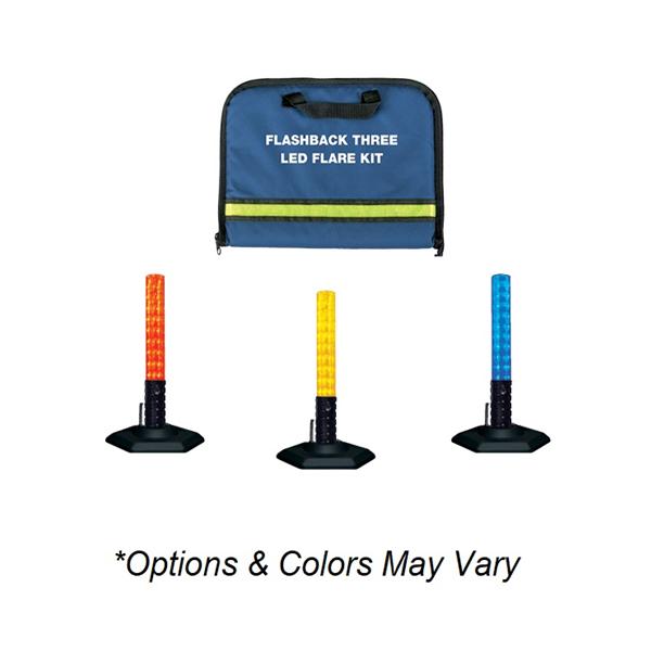 Flashback Three Flare Kit LED Red 4/Pk