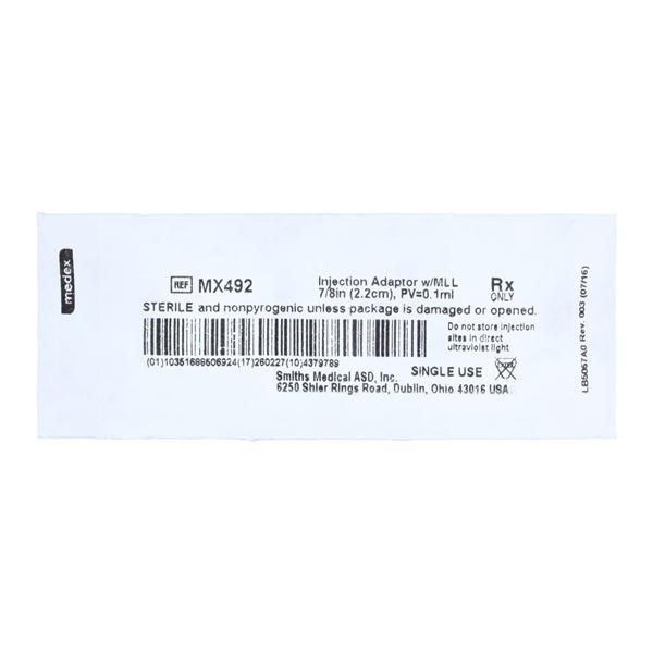 Injection Site 0.1mL 100/Ca