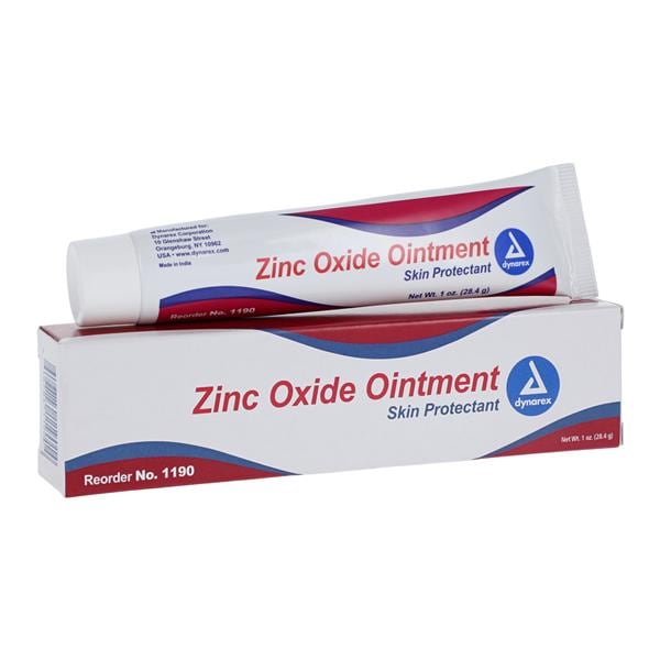 Zinc Oxide Ointment 1oz Tube 1oz/Tb, 72 TB/CA