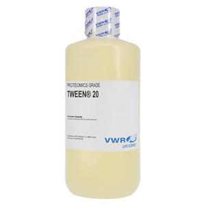 Proteomics Grade Tween 20 Polysorbate 1 Liter Ea