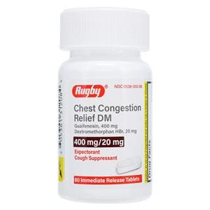 Guaifenesin DM IR Tablets 400/20mg 60/Bottle