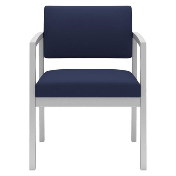 Lenox Steel Chair Guest Custom 24.5x24.5x32" Oversized PE Dillon Patrn Ea