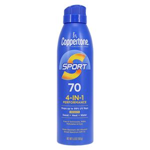 Coppertone Sport Spray Sunscreen Frgrnc Fr Skn Adlt 5.5oz Cont Wtr Rstnt Ea