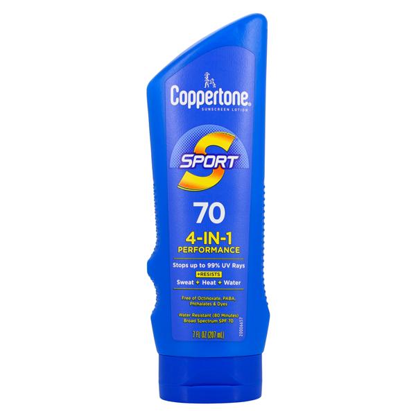 Coppertone Sport Sunscreen Lotion Fragrance Free Skin Adult 7oz W...