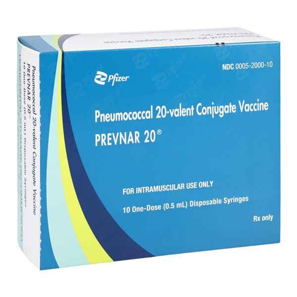 Prevnar20 Pneumococcal Injectable 0.5mL Prefilled Syringe 10/Box