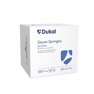 100% Cotton Gauze Sponge 4x4" 12 Ply Non-Sterile