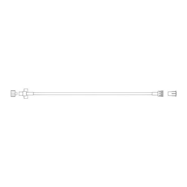 IV Extension Set 30" Fixed Male Luer Lock 72/Ca