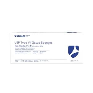 Cotton Gauze Type VII Dressing 4x4" 16 Ply Non-Sterile X-Ray Dete...