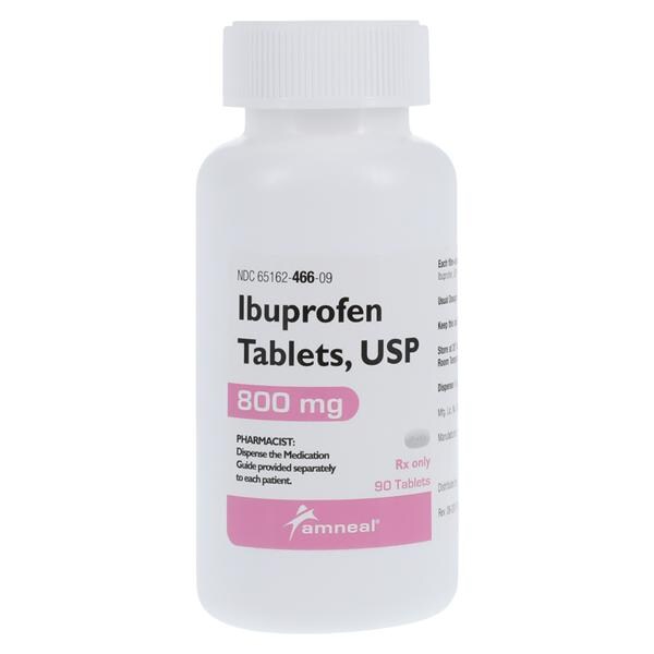 Ibuprofen Tablets 800mg Bottle 90/Bottle Each