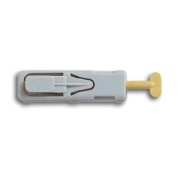 Unistik 2 Capillary Blood Collection Lancet _ _ Safety Yellow 100...