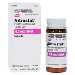 Nitrostat 0.3mg Each