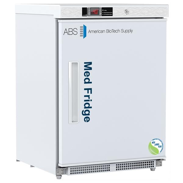 Premier Vaccine/Pharmacy Refrigerator New 4.6 Cu Ft Solid Door 2 to 8°C Ead