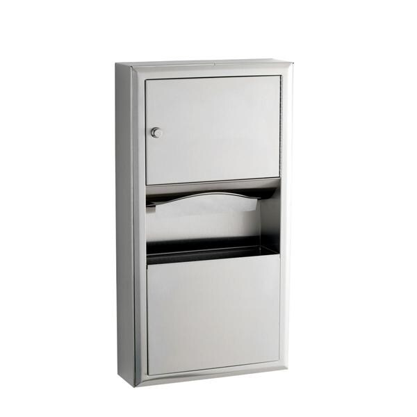 Classic Series Towel Dispenser Satin Finish Ea