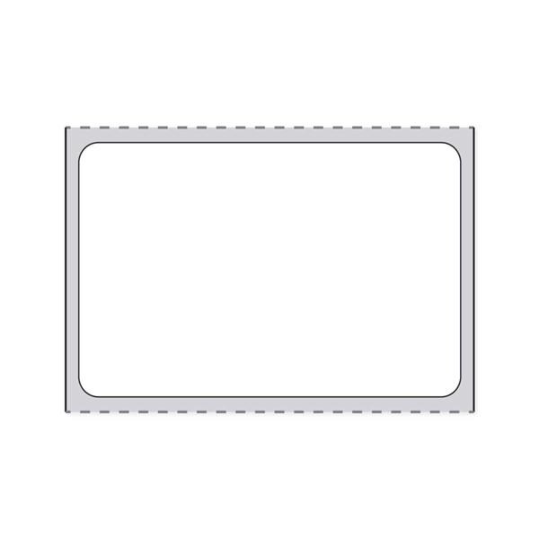 Direct Thermal Label Synthetic White Cerner Synthetic 2x1-1/4" 1" Core 2000/Rl