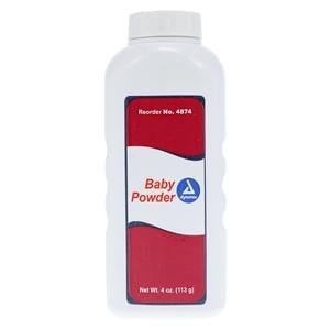 Baby Powder Talc Scented 4oz/Bt, 48 BT/CA