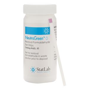 Test Strips For Waste Formalin Testing 50/Bt