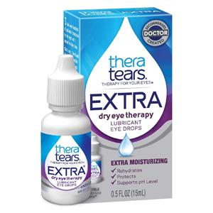 TheraTears Extra Lubricant Eye Drops Dry Eye Therapy Preservative...