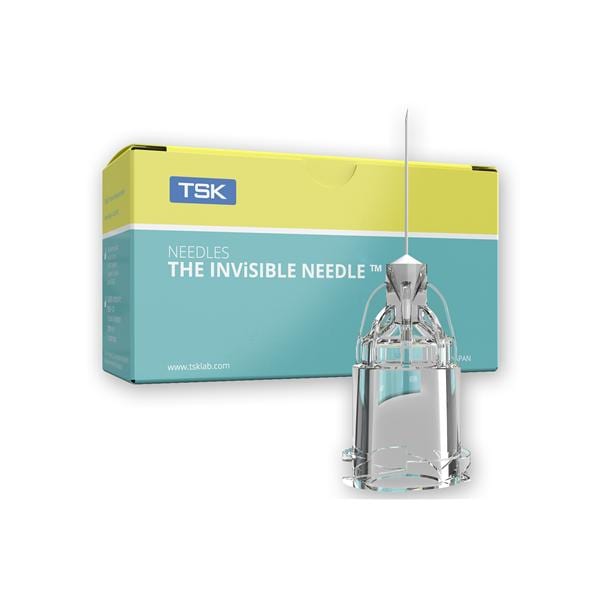 Invisible Hypodermic Needle 0.2x9mm _ Low Dead Space 100/Bx