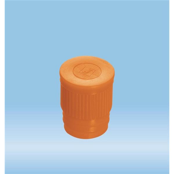 Push Cap LDPE: Low-density polyethylene Orange 1000/Bg