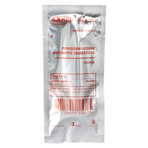Povidone Iodine Swabstick PVP Iodine 10% Sterile