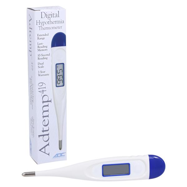 Hypothermia Thermometer 12/Pk