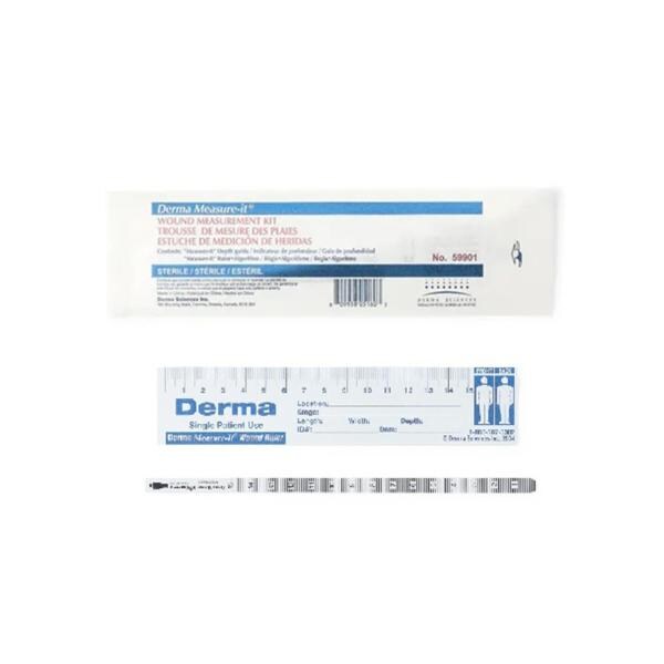 Measure-It Wound Measure Kit Plastic Sterile Single-Use 100/Ca