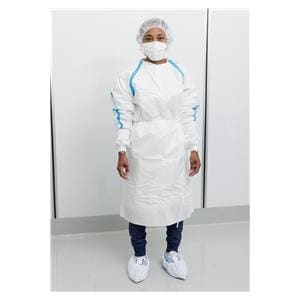 CritiGear Chemo Gown Size 4/5XL With Thumb Loop 30/Case