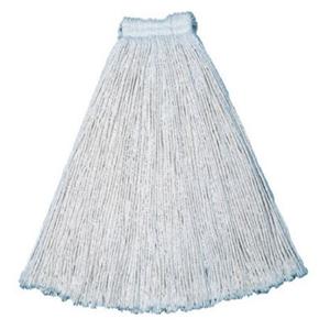 24oz Value Pro Cut-End Cotton Wet Mop Head,1" Headband 12/Ca