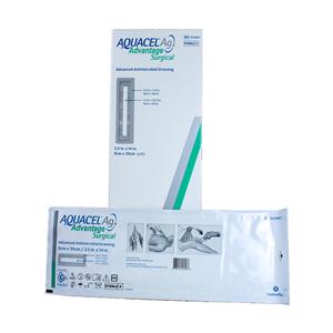 Aquacel Ag Advantage Hydrofiber/Polyurethane Film Post-Op Dressing 3-1/2x14