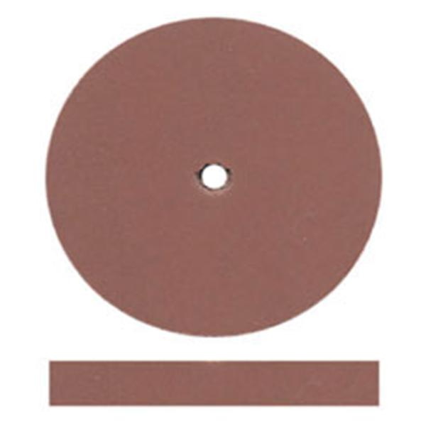 Polyurethane Rubber Wheels Rubber Polishers Brown 12/Bx