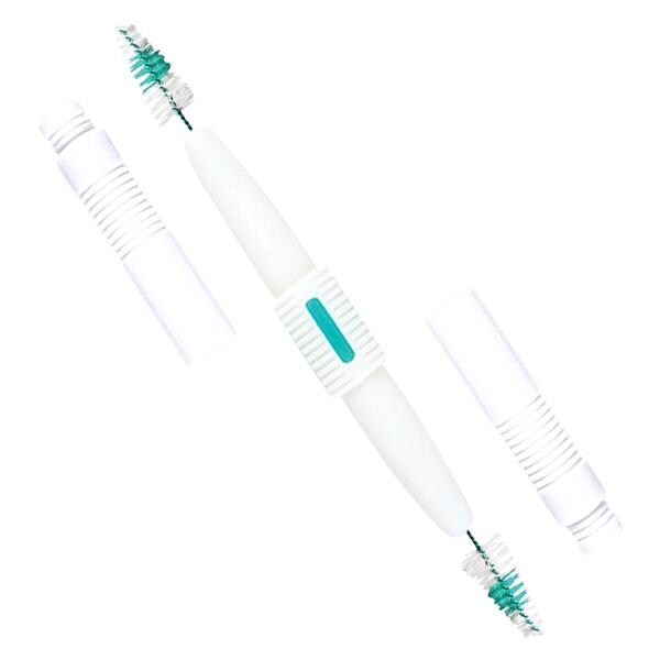 StaiNo Interdental Brush Dual Ended Travel Small Cylindrical 36x2/Bx