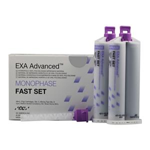 EXA ADVANCED Impression Material Crtrdg Fst St 48 mL Mnphs Refill w/ Tips 2/Pk