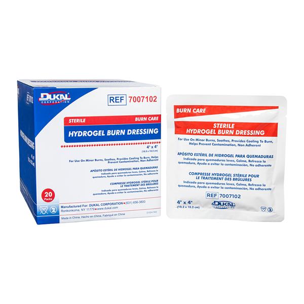 Hydrogel Burn Dressing 4x4" Sterile