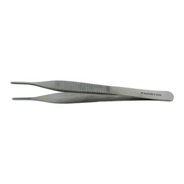Adson Dressing Forceps Straight 4-3/4" Stainless Steel Sterile 10/Bx