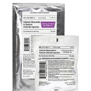 Calcium Gluconate Injection 200mg/mL SDV 100mL 24/Package