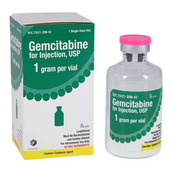 Gemcitabine HCl 1gm/Vl Powder Each