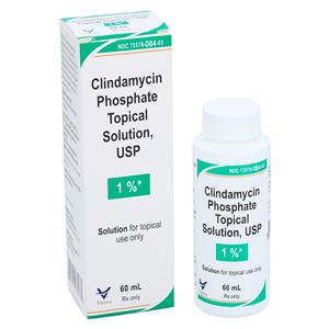 Clindamycin Phosphate Topical Solution 1% Bottle 60mL Each