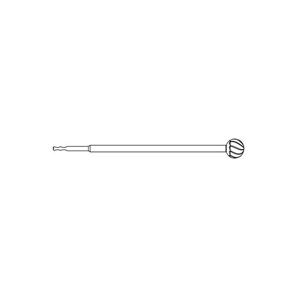 Round Fluted Bur Each Each